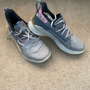 Under Armour Curry 7 Chinese new year grey basketball shoes